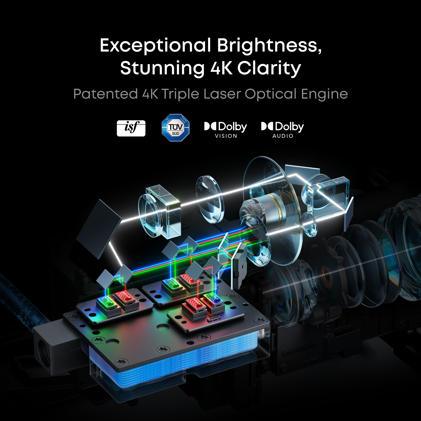 NEBULA X1 | 4K Triple Laser Projector with Dolby Audio