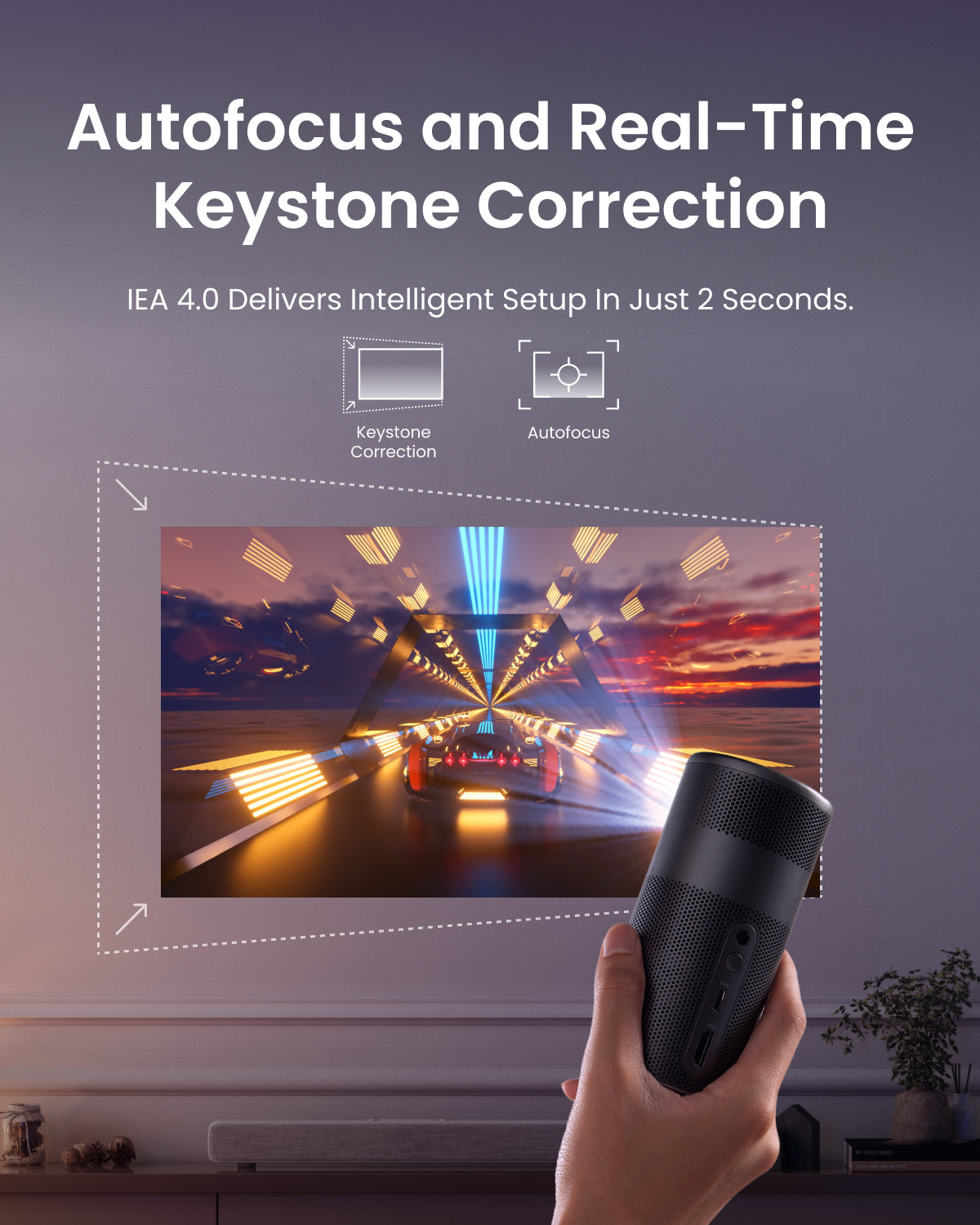 Capsule Air | The World's Smallest Google TV Projector