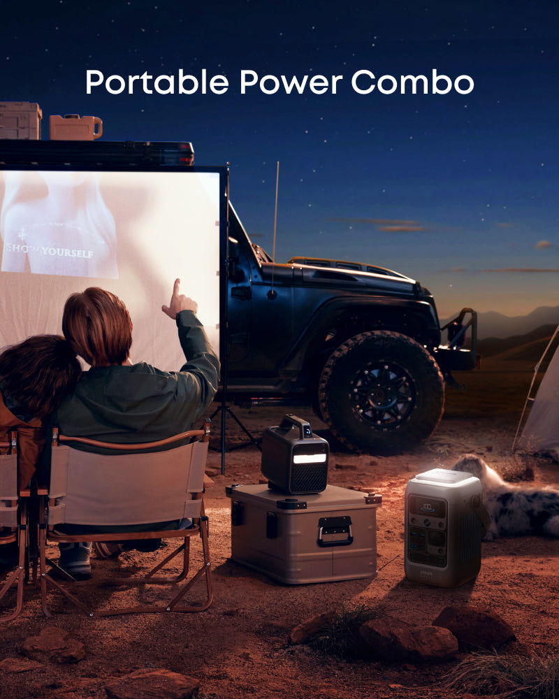 Mars 3 Outdoor Projector | 288Wh DC Portable Power Station