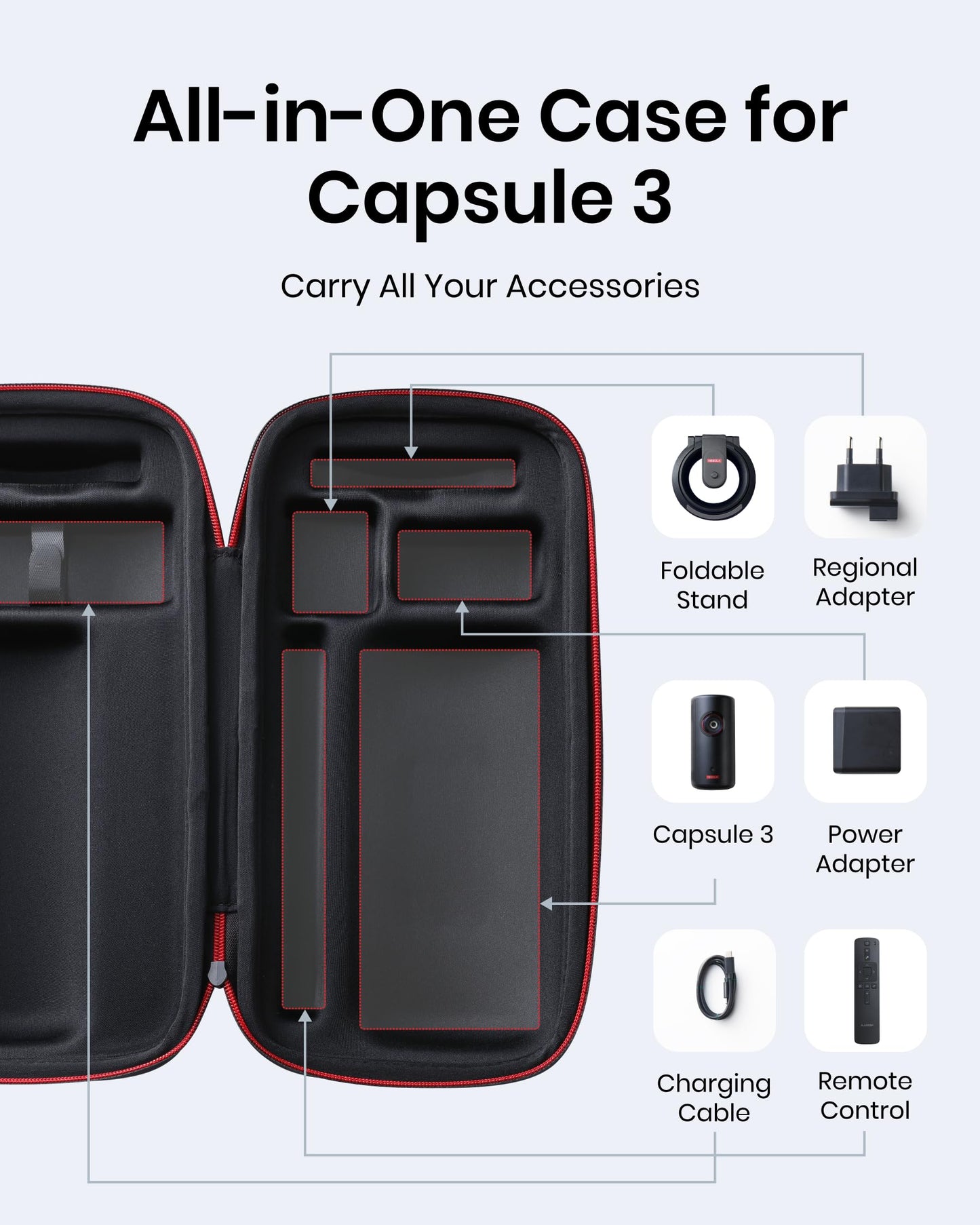 Capsule 3 | 1080p Mini Google TV Projector