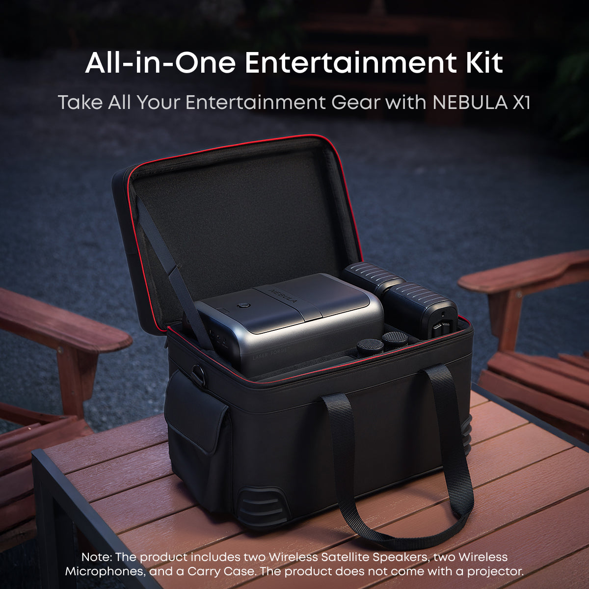 NEBULA X1 Accessory Pack | Ultimate Audio for Movie Nights