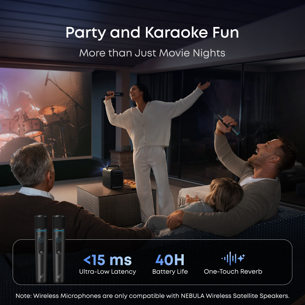 NEBULA X1 Accessory Pack | Ultimate Audio for Movie Nights