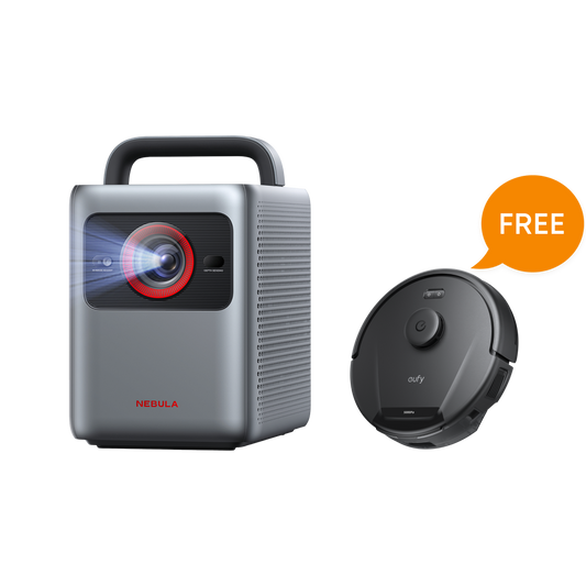 Cosmos 4K SE Projector | Robot Vacuum (eufy Clean L60)