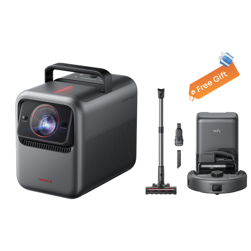 NEBULA X1 4K Projector | 3-in-1 Robot Vacuum eufy E20