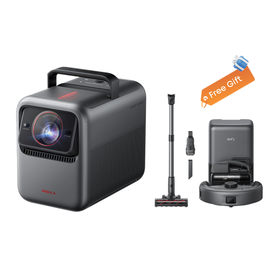 NEBULA X1 4K Projector | 3-in-1 Robot Vacuum eufy E20