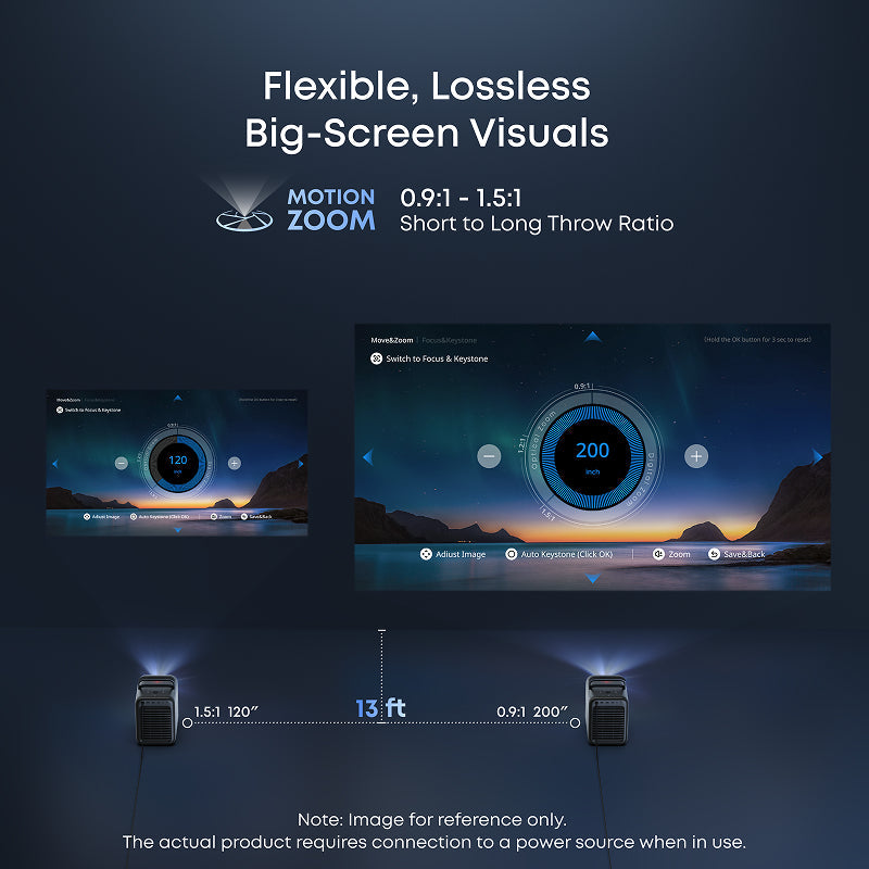 NEBULA X1 | 4K Triple Laser Projector with Dolby Audio (Lightning Deals)