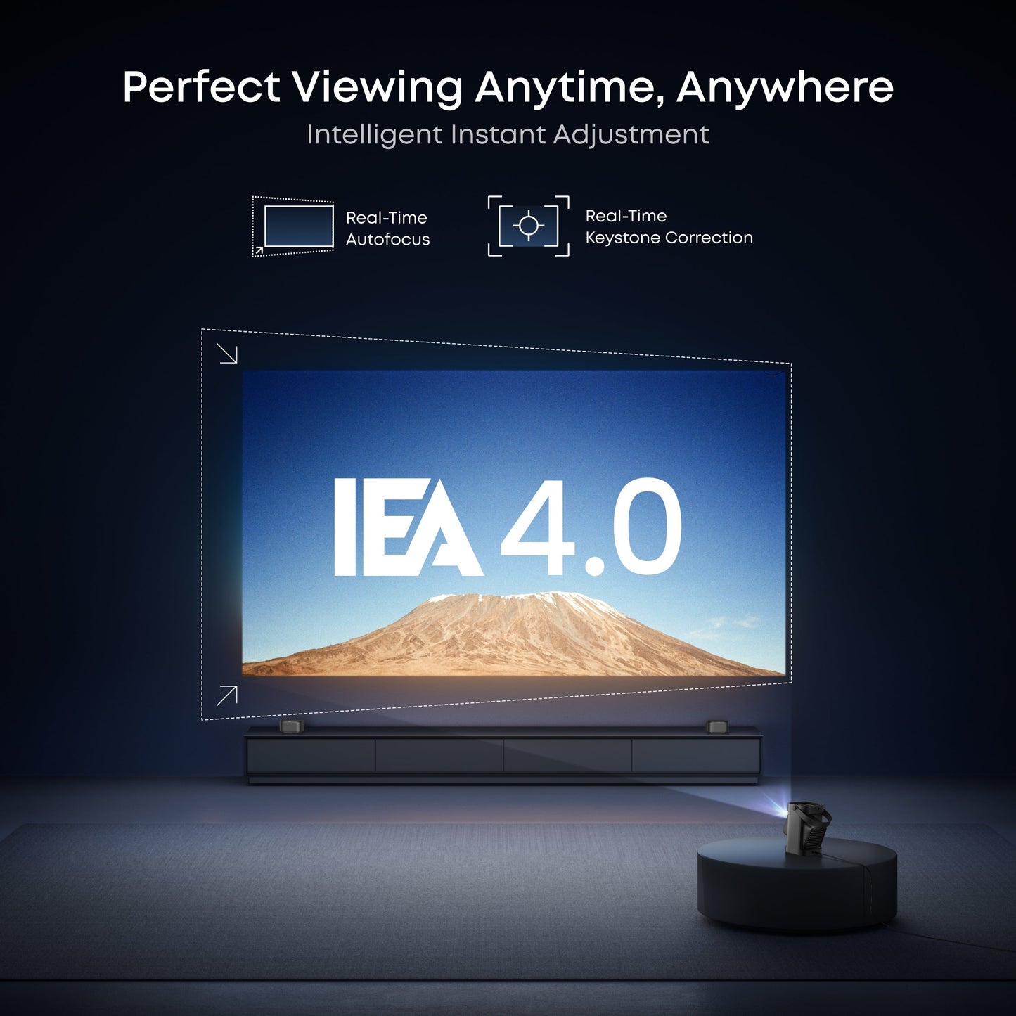 Nebula P1 | World's First Portable Projector with Detachable Speakers (Lightning Deals)