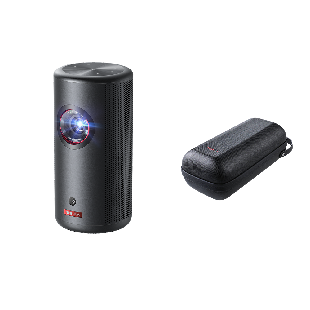 Capsule 3 Laser |  Laser-Powered Mini Projector (Lightning Deals)