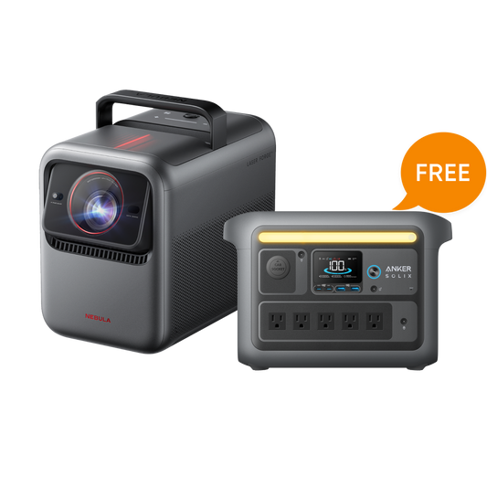 NEBULA X1 4K Projector | 768Wh Power Station