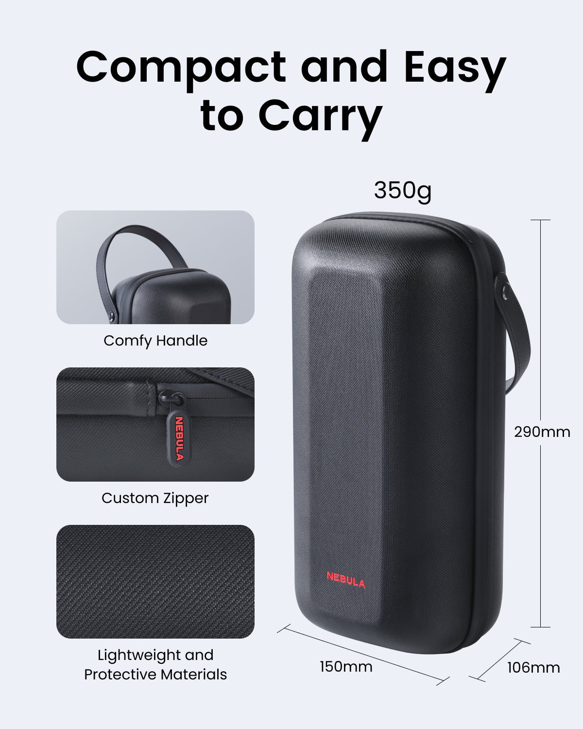 Capsule 3 Laser Travel Case & Adjustable Tripod