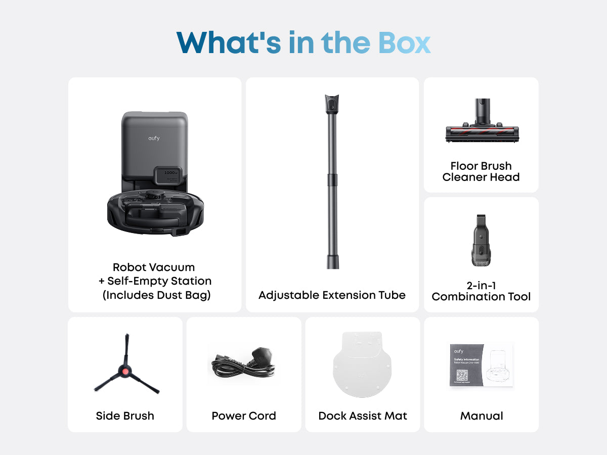 3-in-1 Robot Vacuum (eufy E20)