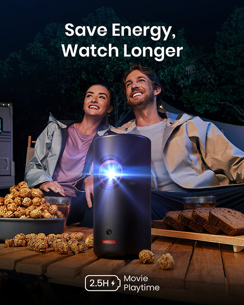Capsule 3 Laser |  Laser-Powered Mini Projector (Lightning Deals)