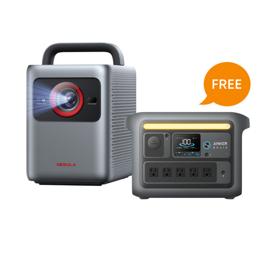 Cosmos 4K SE Projector | 768Wh Portable Power Station